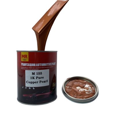 M155 1K Pure Copper Pearl Automotive Basecoat True Copper Metallic Finish