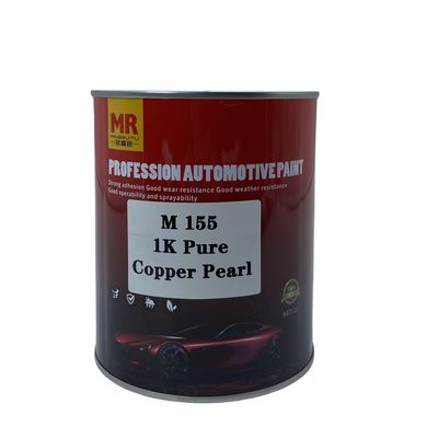 M155 1K Pure Copper Pearl Automotive Basecoat True Copper Metallic Finish