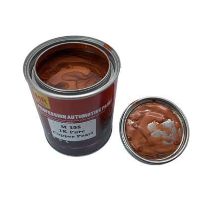 M155 1K Pure Copper Pearl Automotive Basecoat True Copper Metallic Finish