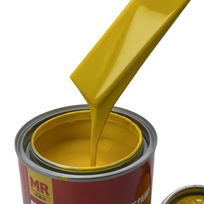 M211 Medium Yellow Car 2K Paint Automotive Refinish Coatings Weather Proof