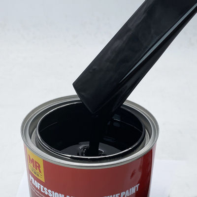 M104 Mélange de peinture noire 1K Acrylique Peinture automobile Peinture automobile Couverture forte