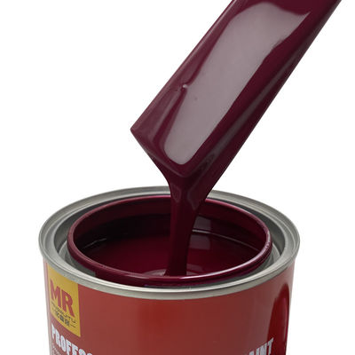 M108 Rose Red 1K Refinish Car Paint Protection Car Body Coating Good Adhesion