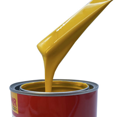 M115 1K Medium Yellow Metallic Car Paint Anti Rust Automotive Color Paint Free Sample