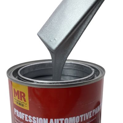 M140 1K Extra Coarse Silver Automotive Paint Refinish Car Paint Customizable