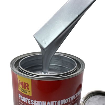 M133 1K Fine Bright Silver Car Paint Auto Refinish Paint Good Adhesion