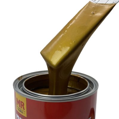 M127 1K Gold Silver Metallic Automotive Paint Car Colour Paint Strong Adhesion