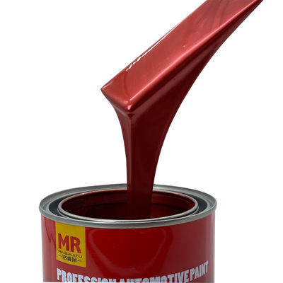M146 1K Red Pearl Automotive Basecoat Warm Tone Yellowish Red Pearl