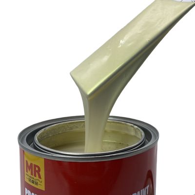 M150 1K Platinum Gold Pearl Automotive Basecoat Multi Angle Gold Metallic